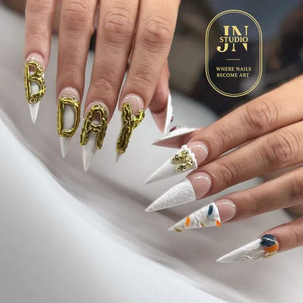 Nail art by JN Studio