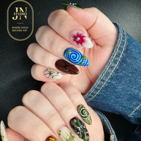 Nail art by JN Studio