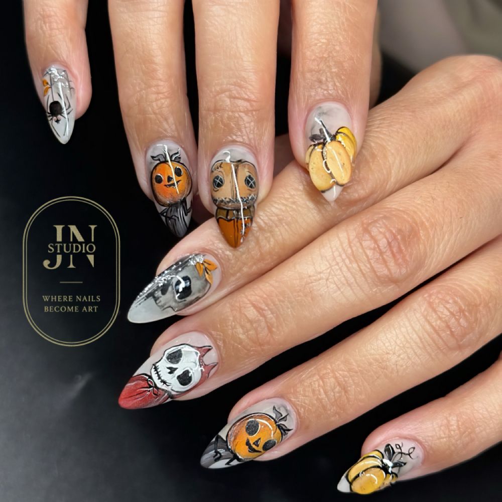 Character nail art